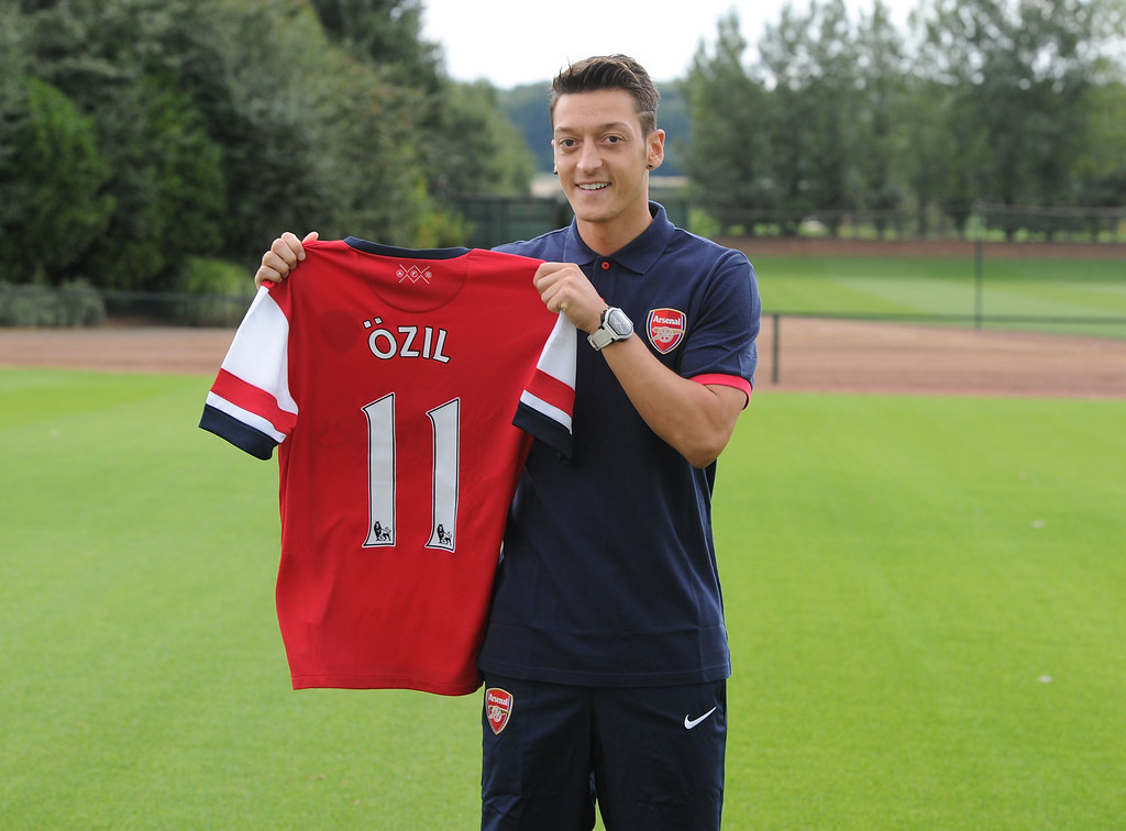 16-17アーセナル(H)#11 エジル OZIL 半袖 NIKE正規 プレミアリーグ仕様