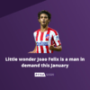 Little wonder Joao Felix is a man in demand this January - The PFSA